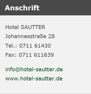 Adr Hotel Sautter